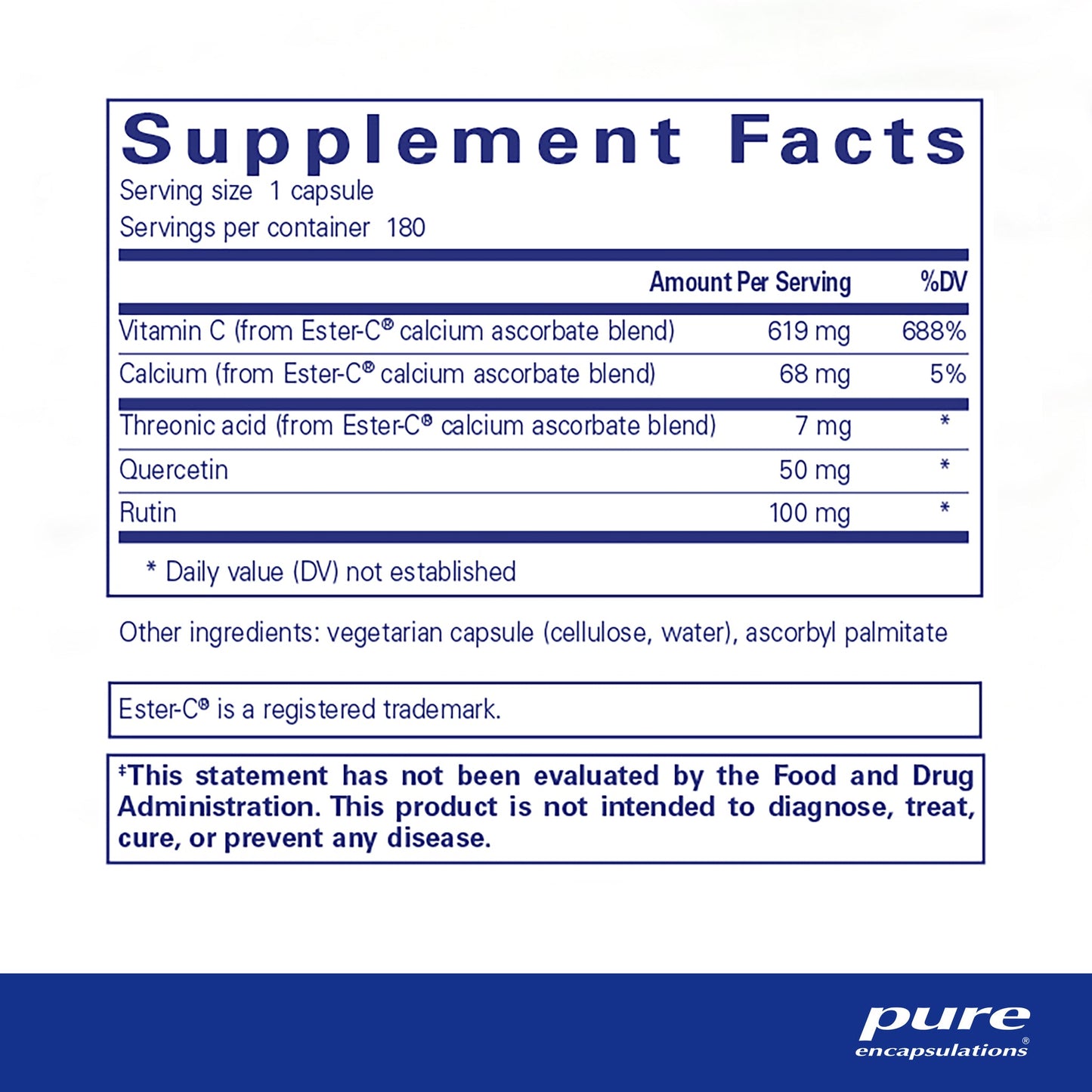 Ester-C & flavonoids